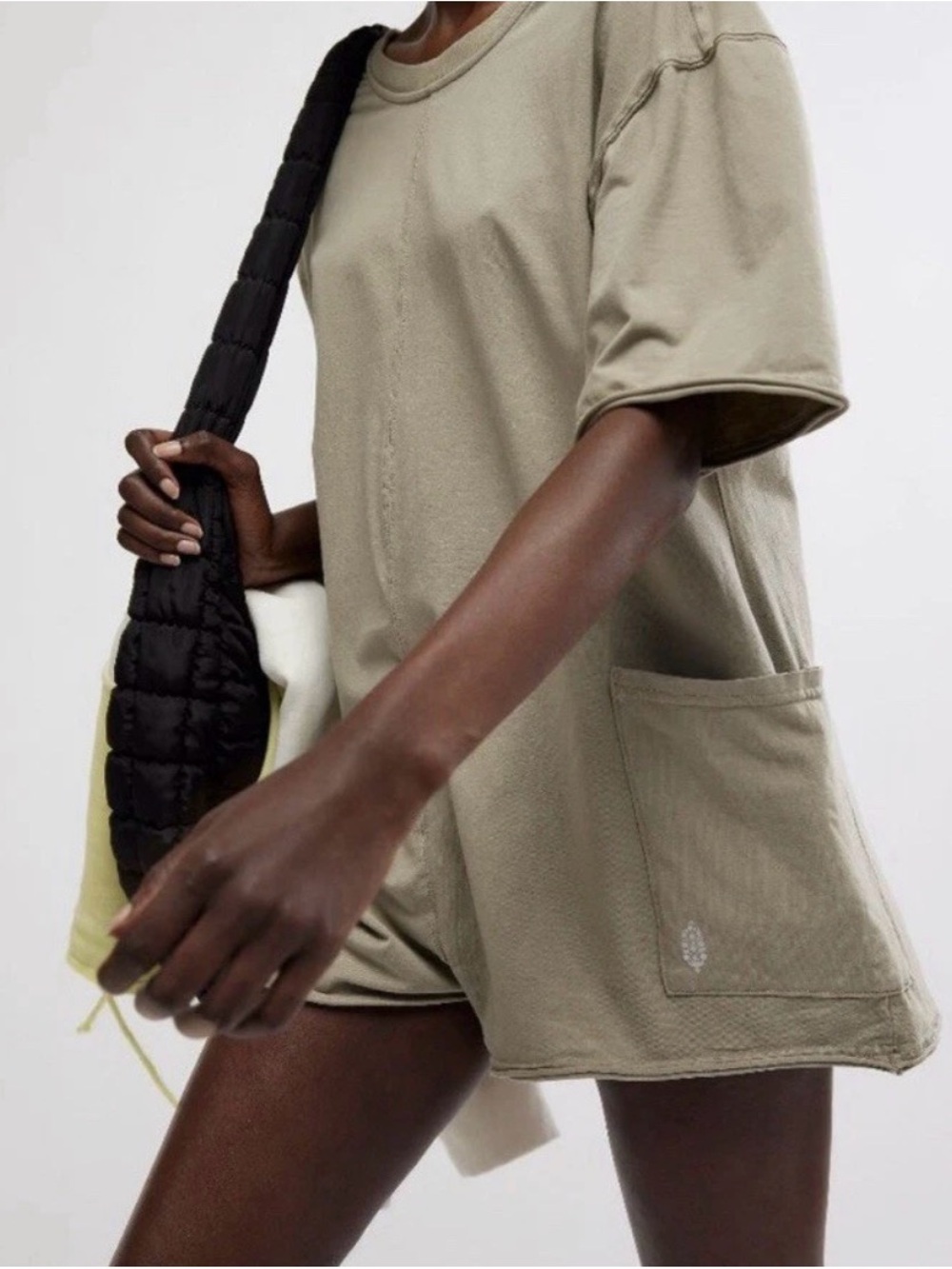 Free People Hot Shot Tee Romper